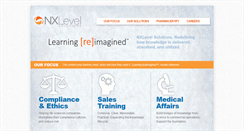 Desktop Screenshot of nxlevelsolutions.com